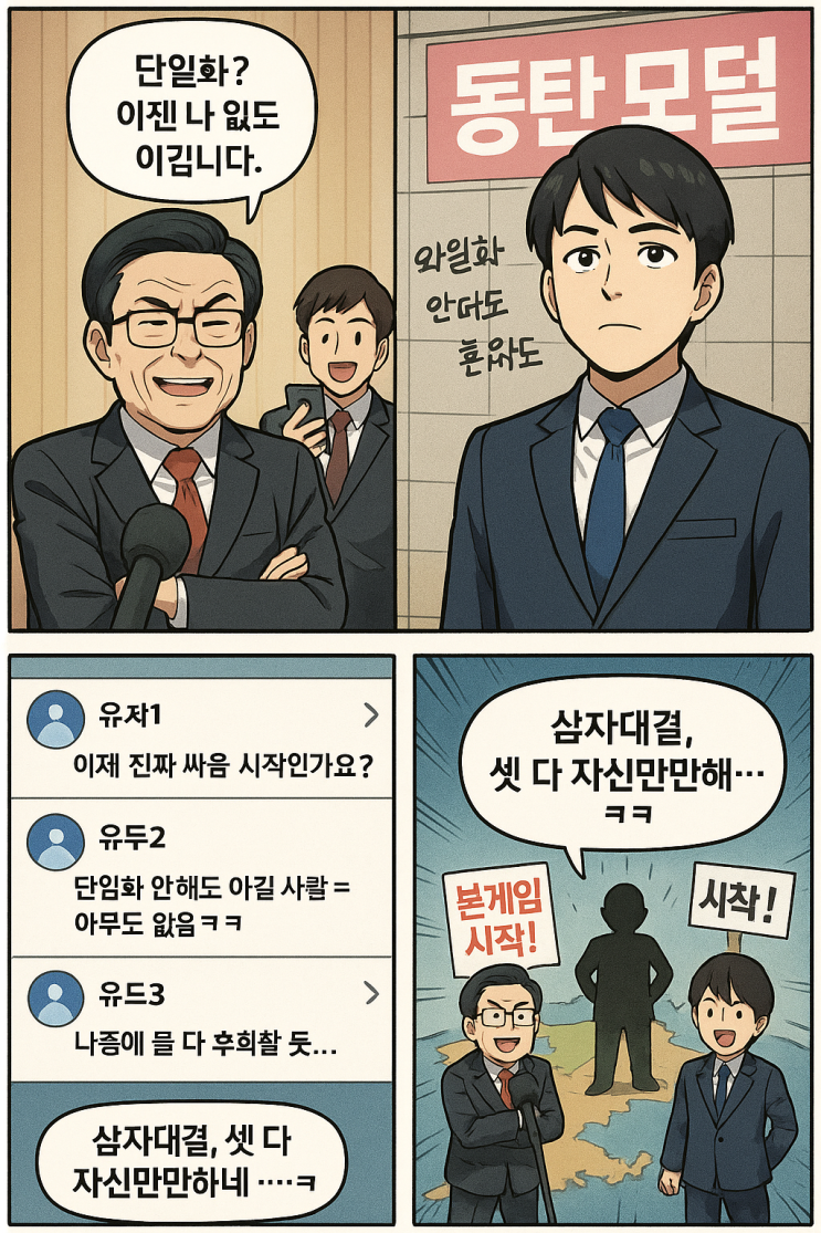 [속보] <b>단일화</b> 무산…대선 지형, 삼자 대결로 향하다