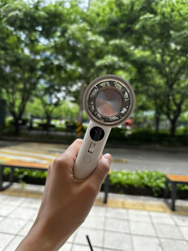 휴대용 선풍기 100단 냉각기능까지! 한경희 아이스터보선풍기 HF-T40C