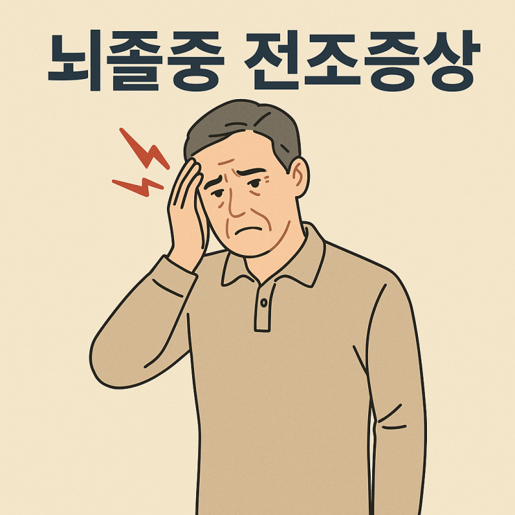  뇌졸중 전조증상 테스트 병원 응급실은 이때!