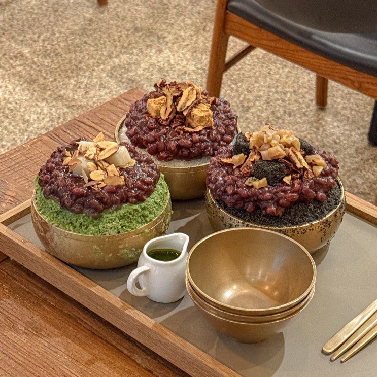  서울 빙수 맛집 강정이넘치는집 시원한 청담역 근처 카페