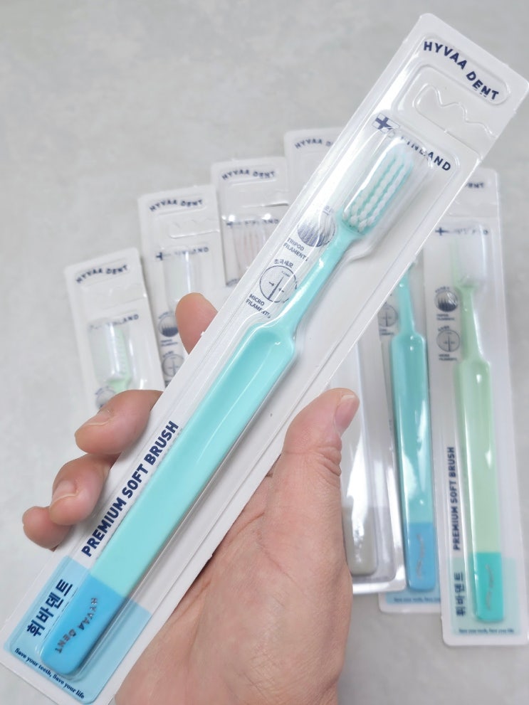  칫솔 추천 휘바덴트 프리미엄 소프트 칫솔 소제이 직접 사용후기