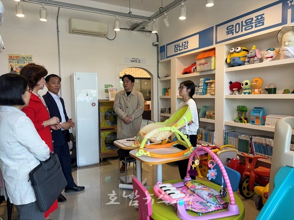  광주시, ‘출산맘 나눔가게 1호점’ 서구 양동으로 이전해 개소