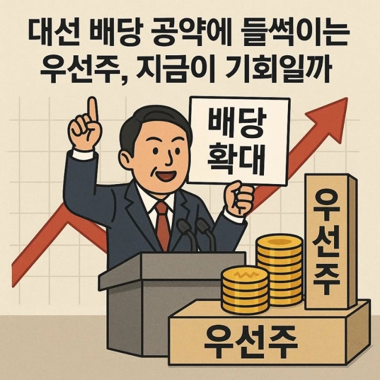  대선 배당 공약에 들썩이는 우선주, 지금이 기회일까