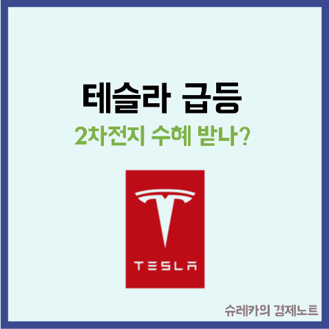  테슬라 급등! 2차전지주 상승의 신호탄 될까?