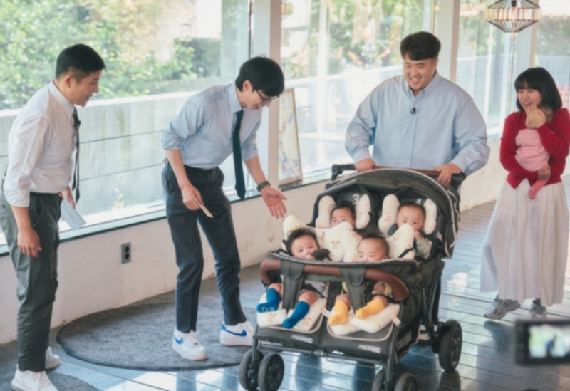 유퀴즈 오둥이 가족, 국내 최초 자연 임신 다섯쌍둥이 감동 실화