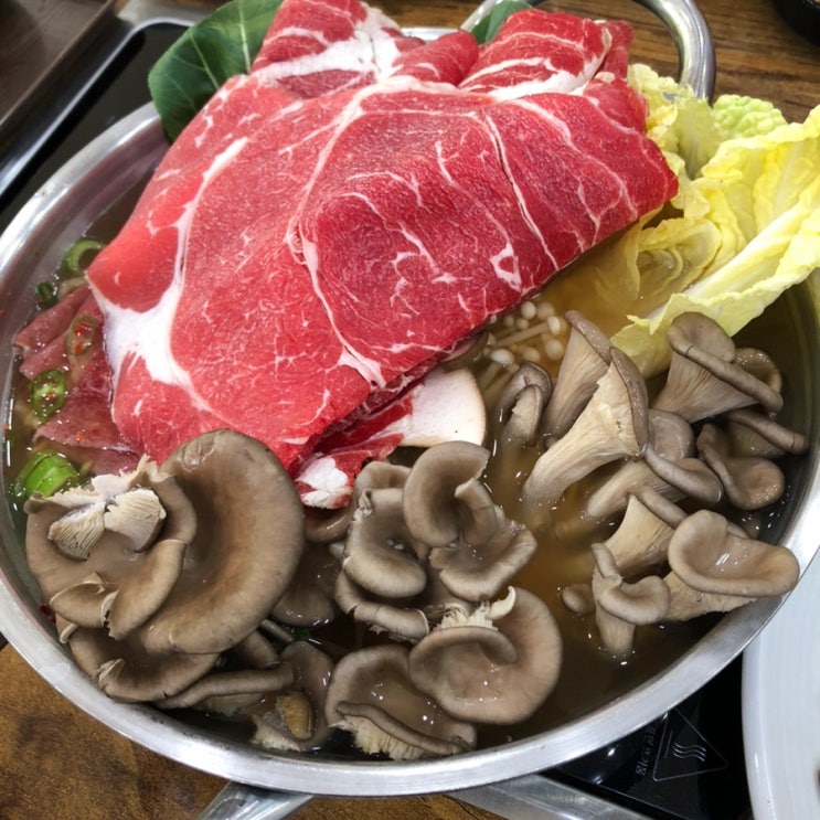  인천 도림동 맛집 오봉산칼국수 해물파전 들깨칼국수
