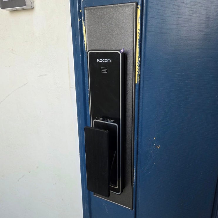  용인 기흥구 신갈동 기흥파크뷰아파트 코콤 도어락 KDL-8500 교체