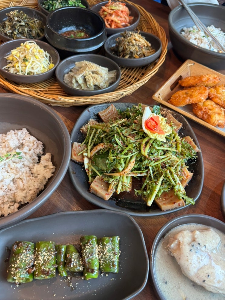  원주 현지인 찐맛집 건강한 보리밥 정식 보릿고개 강추!