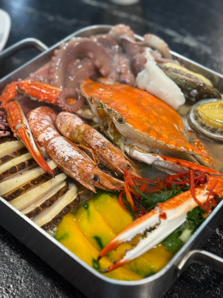  포항해물탕 전문점 맛집 북구 해아름