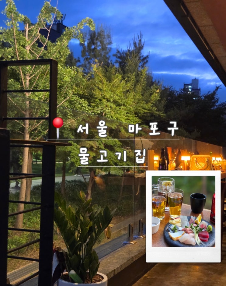  마포 대흥역 물고기집 후기 | 경의선 숲길 야장 이자카야