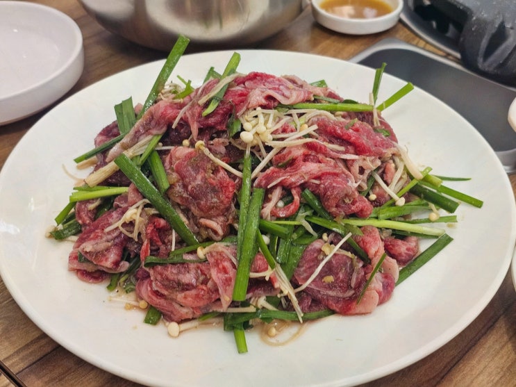  맛있는 한우와 다양한 메뉴가 있는 창원가로수길점심맛집, 오한우