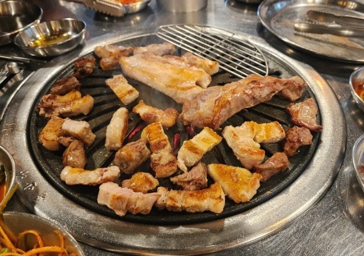  [천상아꽃돼지숯불구이] 숯불 돼지고기 이천 감곡 맛집