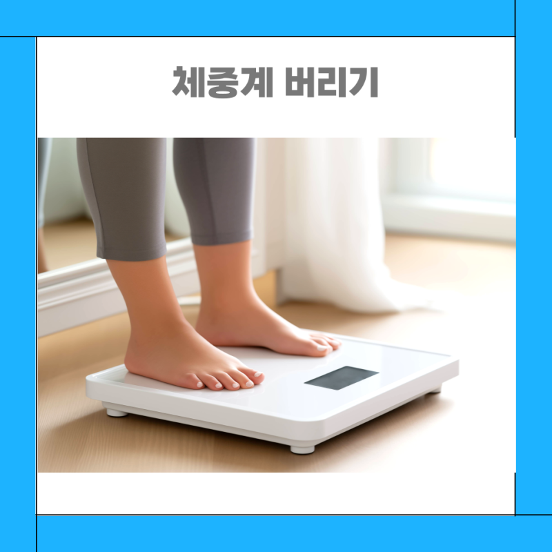 체중계 버리기 올바르게 버리는법 알려드릴게요