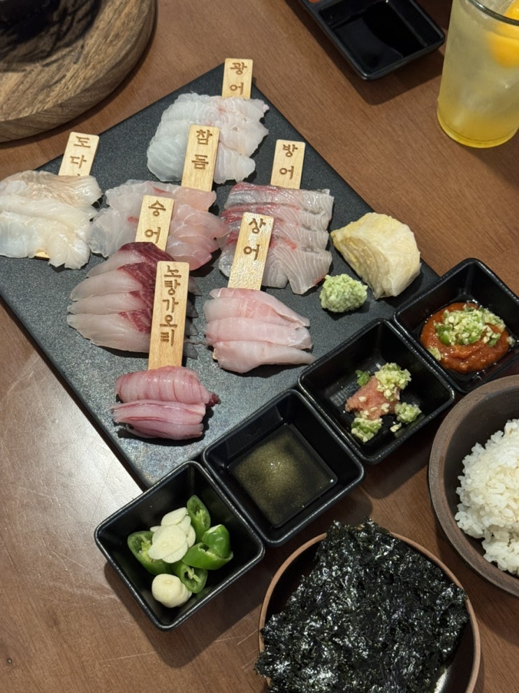  [서울 중랑] 사가정맛집 해왁 감성적인 분위기 속에서 즐기는 한 잔에 인생샷까지?