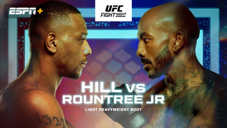 <b>UFC</b> on ABC 8: 자마할 힐 VS 칼릴 라운트리 (<b>박준용</b>·<b>고석현</b>... 