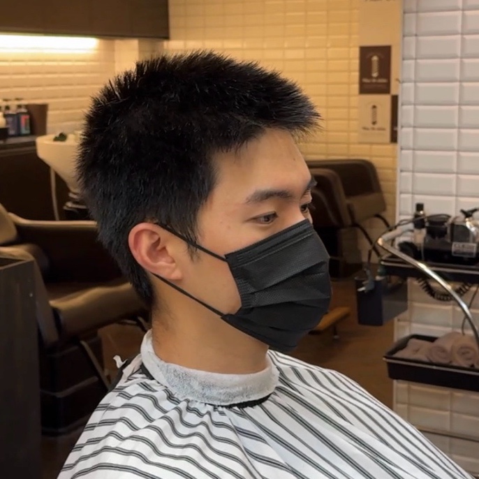  왕십리 미용실 군인 머리 전문 짧은 머리 전문 맨드 살롱 12호점 수민 아이비리그컷