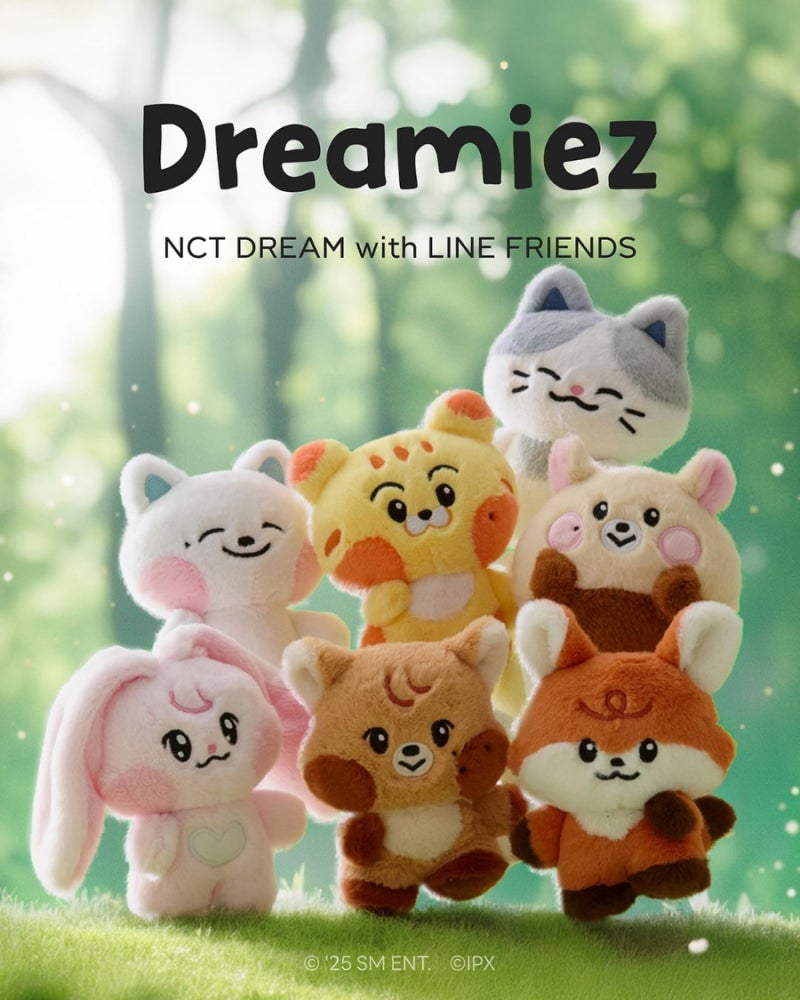 엔시티드림 귀여운 굿즈 :: 라인프렌즈 X NCT DREAM 콜라보 드리미즈 캐릭터 인형 프리오더