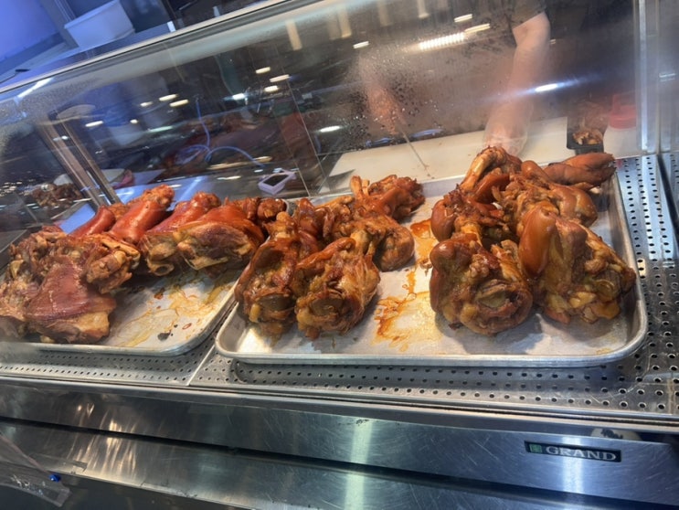  [수원 권선종합시장 족발] 꽉찬 순대국 족발