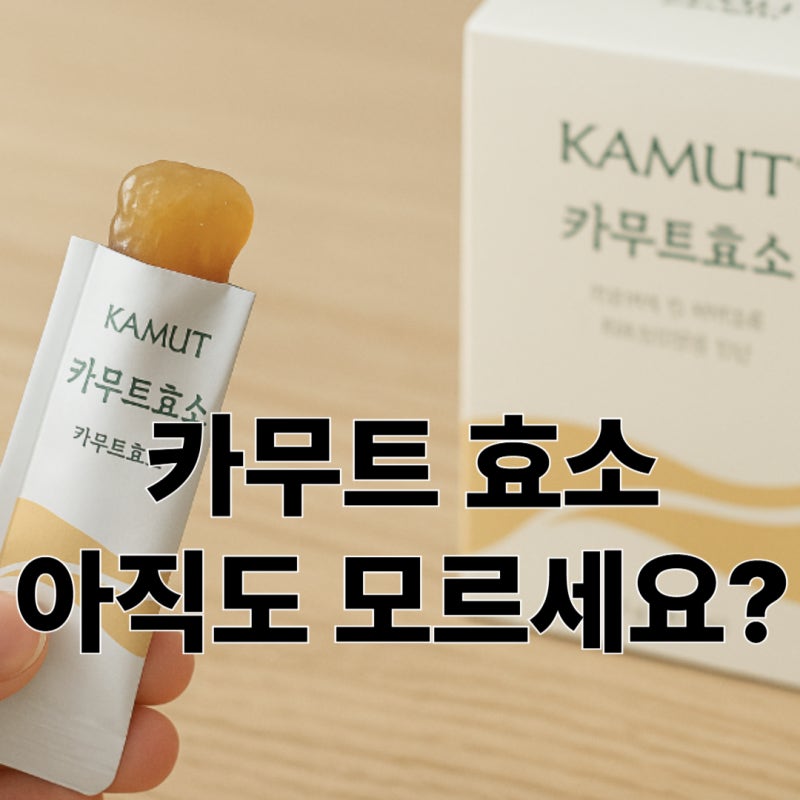 요즘 핫한 카무트 효소, 진짜 효과 있을까?