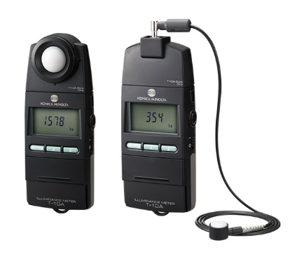  코니카미놀타(MINOLTA) T-10A 조도계, 실내외 조명 측정의 필수 장비!