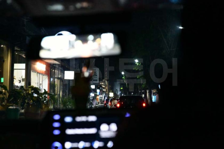  발리 렌트카 스미냑 야간 주행영상