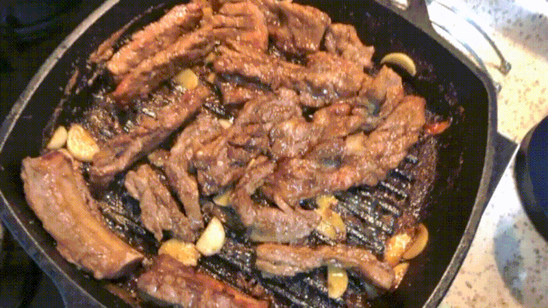 돼지갈비 맛집 부럽지 않은 산야초 댓잎갈비, 집에서 구워먹어봤어요
