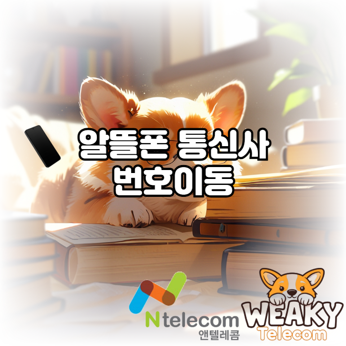  알뜰폰 통신사 번호이동 간단하고 빠르게 진행하기