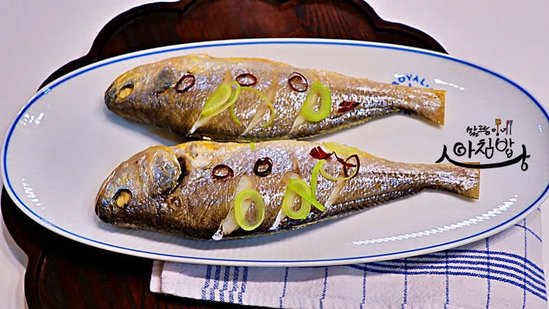 부세조기 조기찜 만드는법 제사생선 찌는 법