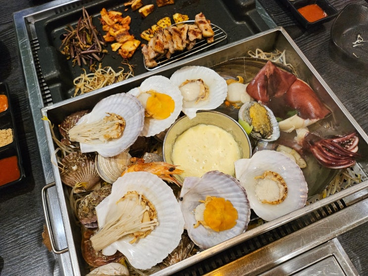  인천 주안 맛집 고조선 삼겹살과 조개찜을 한번에 맛보는 술집