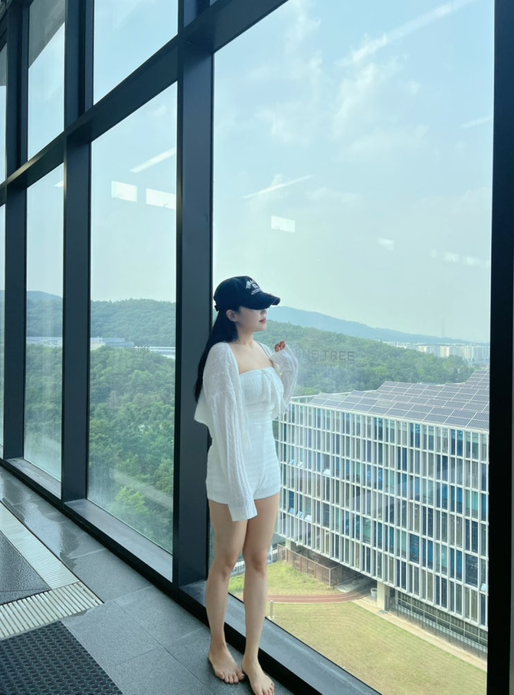  판교 나인트리 바이 파르나스 서울근교 호캉스, 수영장 룸 호텔 후기