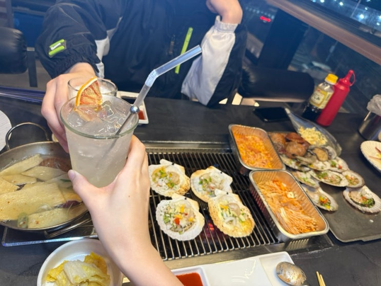  부산송도맛집 암남공원조개구이 오션뷰 클램하우스