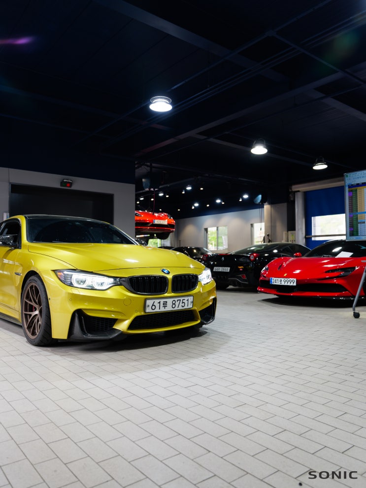  BMW M4(F8x) KW V3에서 V3cs로 업그레이드 했어요! (KW서스펜션 유통권리자 소닉모터스)
