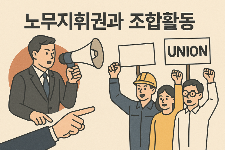  (노사관계) 노무지휘권이 우선일까, 조합활동이 우선일까?