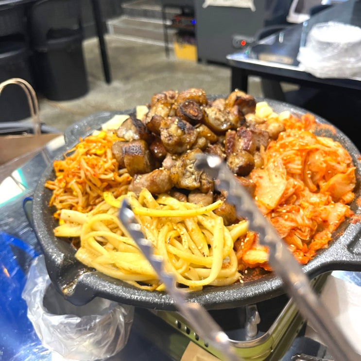  [내돈내산] 인천 구월동 맛집 '판돈' 돼지꼬리 구이, 쫄깃함에 기절? 심지어 다 구워줘요