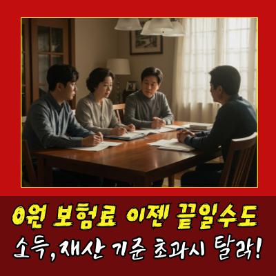  피부양자자격상실기준 총정리｜직장가입자·고소득층 필독