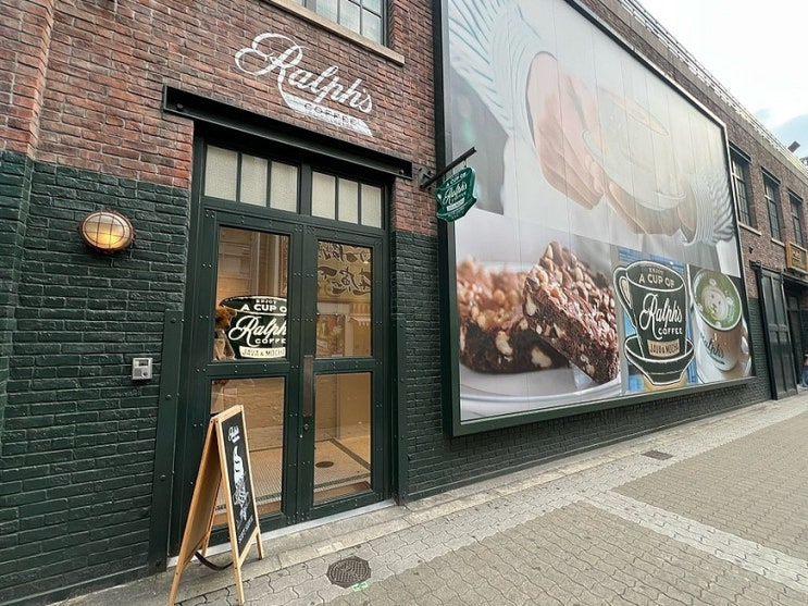  오사카 신사이바시 폴로 랄프로렌 카페 추천 랄프스 커피 Ralph's Coffee 위치