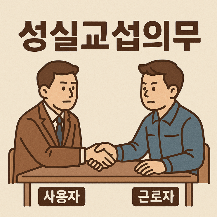  (노사관계) 성실교섭의무의 내용과 그 한계는?