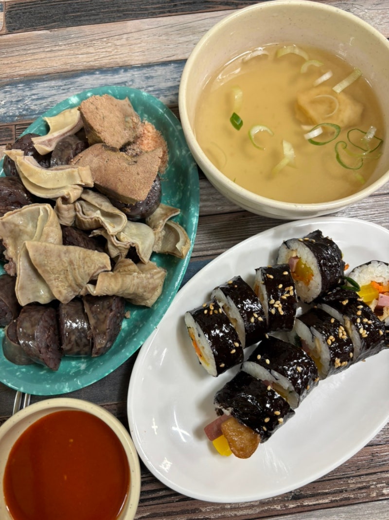 광주 양동시장 하나분식 _ 국밥 / 분식 / 국수