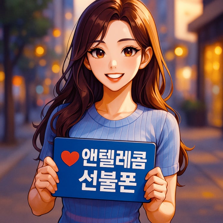  앤텔레콤 선불폰 온라인 개통 요령 안내