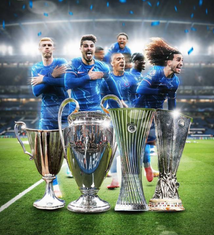 <b>첼시</b>, 유로파 컨퍼런스리그 첫 우승! <b>UEFA 그랜드슬램</b> 달성한... 