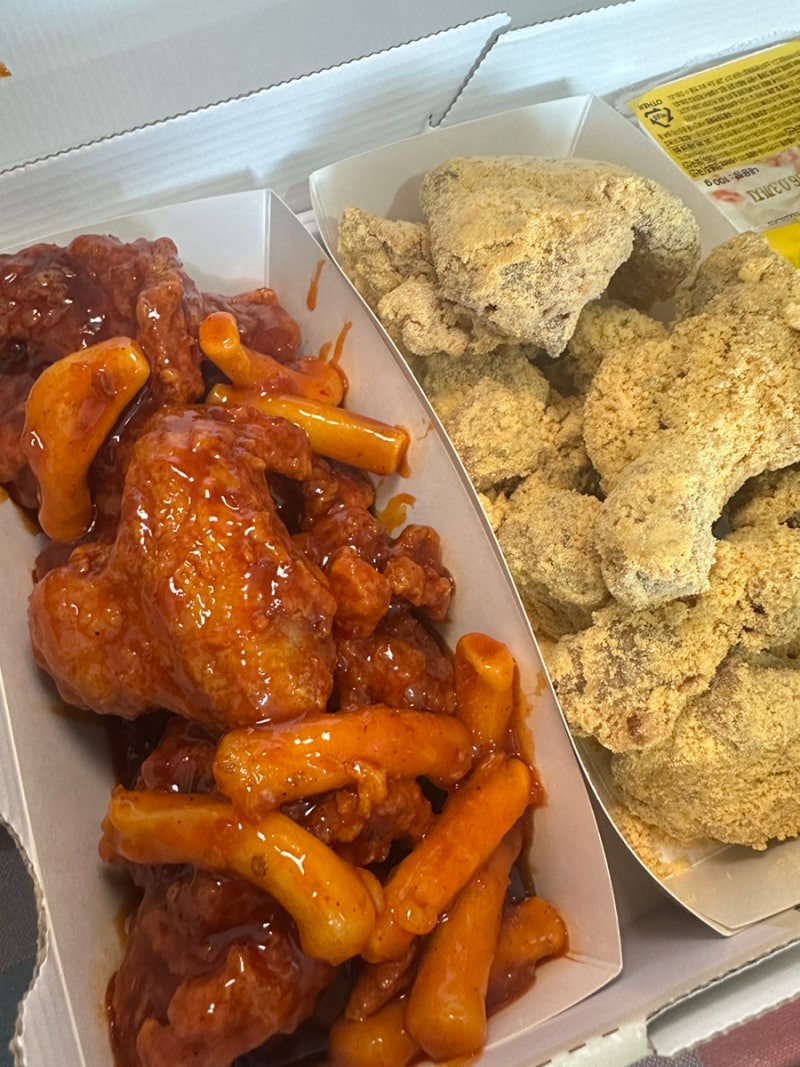 [함안] 네네치킨 함안치킨맛집 | 치즈스노윙 핫블링 반반 핫블링맵기 내돈내산
