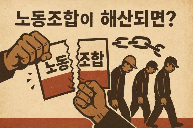  (노사관계) 노동조합이 해산될 경우, 후속절차는?