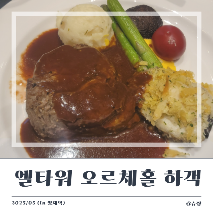  [서초구 웨딩홀] 강남 동시예식 웨딩홀 엘타워 하객 후기(feat. 오르체홀)