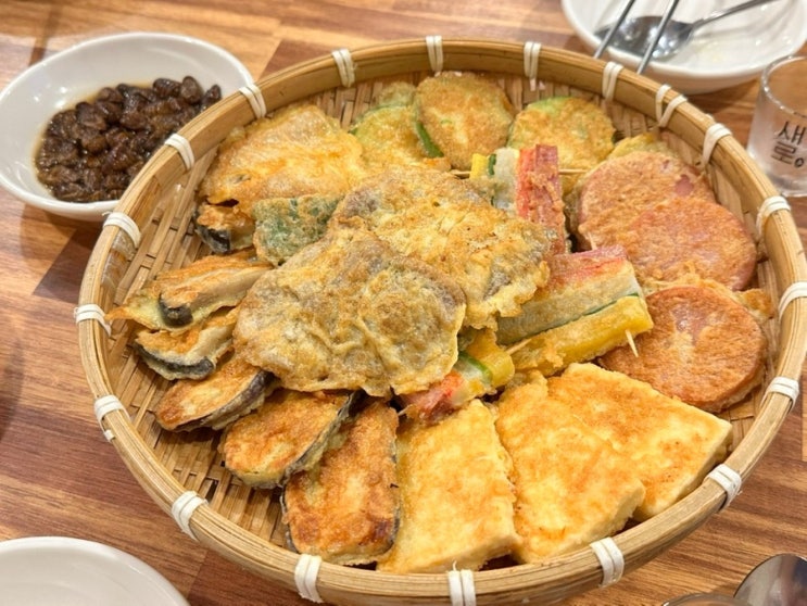  구월동 맛집 내돈내산 가성비 모둠전 맛집 <오자매오복전>|구성도 다양하고 가격도 저렴해서 막걸리랑 곁들이기 딱 좋은 인천 전맛집