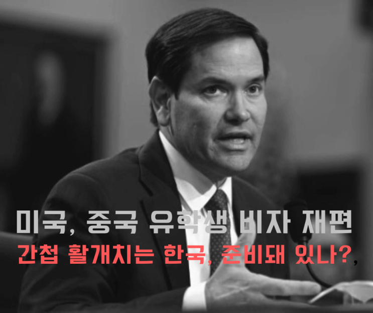 미국, <b>중국 유학생</b> 비자 재편에 나섰다... 한국은 준비돼 있나?