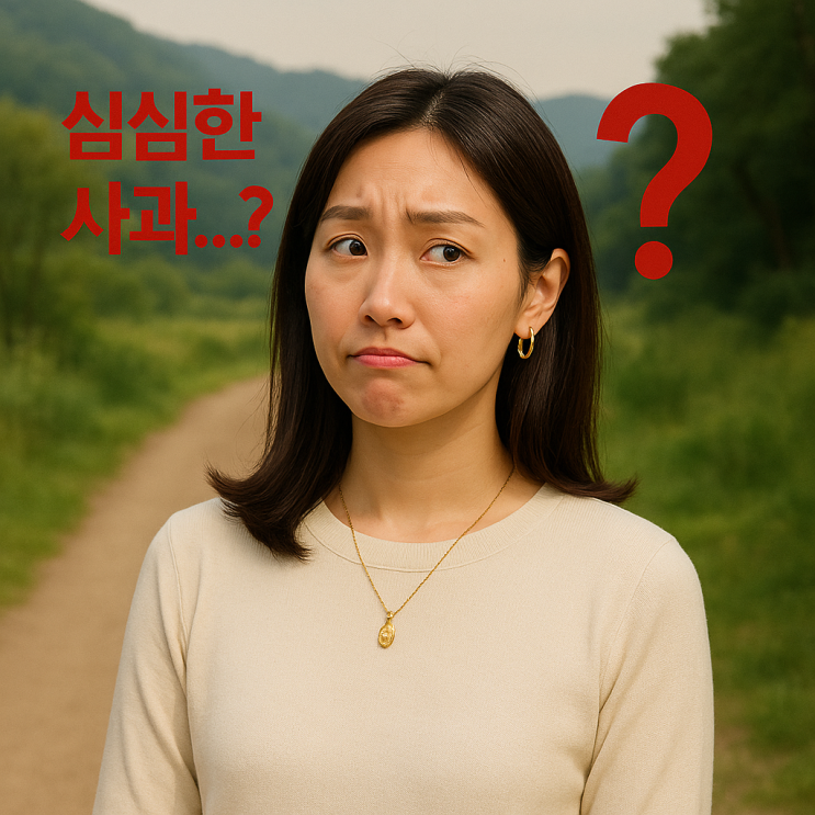  심심한 사과 뜻? 많은 사람이 헷갈리는 진짜 의미 알려드려요