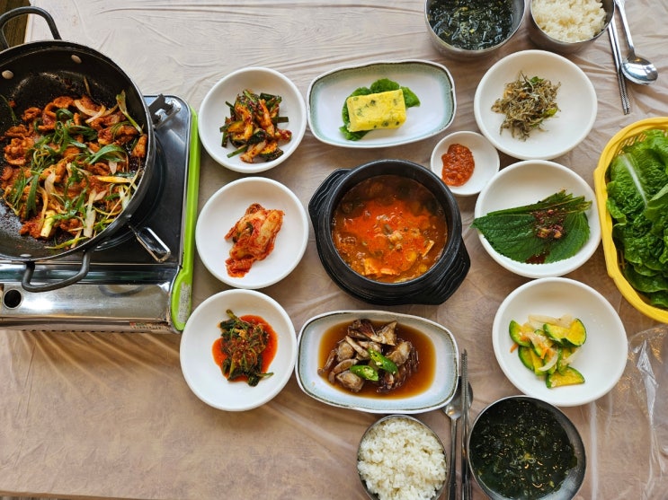  서귀포아침식사 산방산주변 40년전통 맛집 미도식당