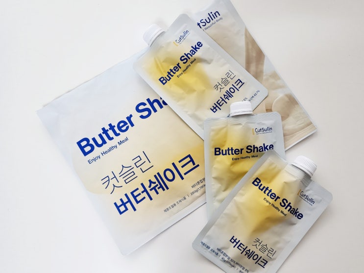  비만전문의가 만든 식사대용쉐이크 컷슬린 버터쉐이크, 당제로에 6시간포만감까지 굿굿!