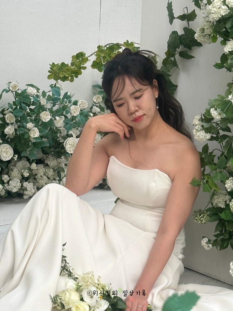  신부 웨딩촬영 메이크업 ST정우 걱정마세요