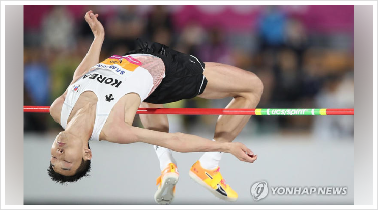 <b>우상혁</b> 선수 이력, <b>우상혁</b>, 폭우 뚫고 <b>아시아</b>육상<b>선수권</b>... 